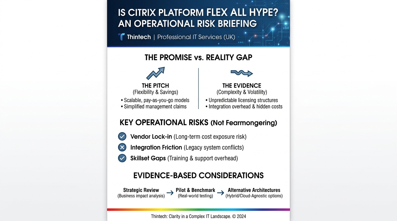 Is Citrix Platform Flex all hype? visual briefing